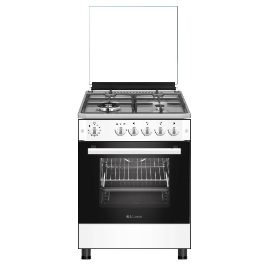 COCINAS DE GAS CON HORNO Y PORTABOMBONAS DE 60 CM.