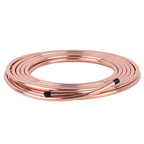 1 METRO DE TUBERIA DE COBRE DE MEDIA 24