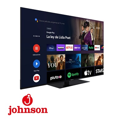 TELEVISOR JOHNSON J43QE 43 P. SMART-TV 17