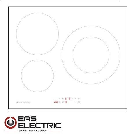 ENCIMERA INDUCCIÓN EAS ELECTRIC 3 FUEGOS C. B. EMIH280-3FWL 17