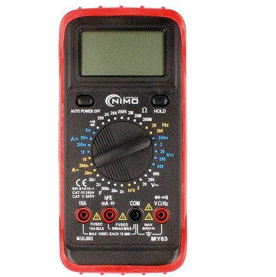 MULTIMETRO DIGITAL NIMO MUL004 MY-64 35