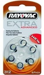 PILA BOTÓN 1.4 V. LITIO A312 180 MA. AUDÍFONOS 14