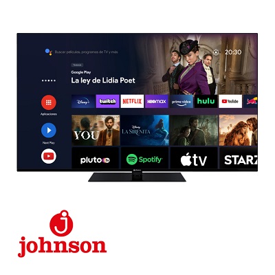 TELEVISOR JOHNSON J50QE 50 P. SMART-TV 18