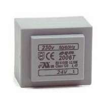TRANSFORMADOR ALIMENT. 125 220 24 0.3 A. 49