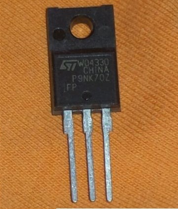 TRANSISTOR P9NK70ZFP MOSFET CANAL N 201