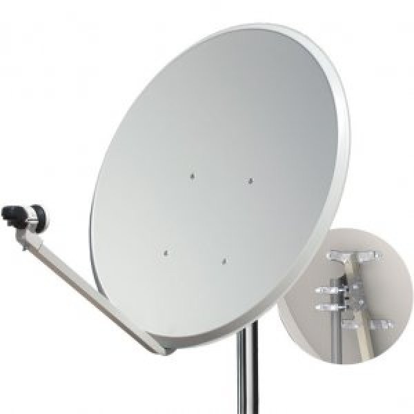 ANTENA 80 CM OFFSET Y LNB 24