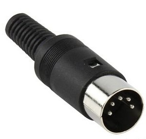 CLAVIJA 5 PIN MACHO 155