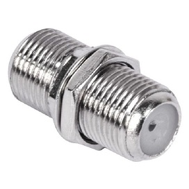 CONECTOR F DOBLE H H CON TUERCA 111