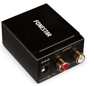 CONVERTIDOR FONESTAR FO 37DA AUDIO DIGITAL 17