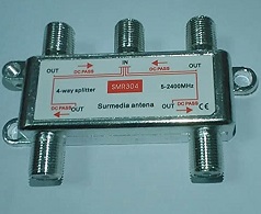 DISTRIBUIDOR DE ANTENA 4 SALIDAS SMR 304 225