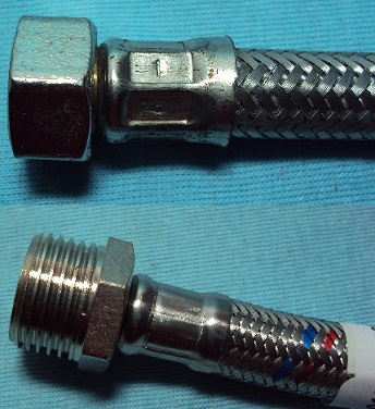 LATIGUILLO CONEXION 30 CM M-H 1/2-3/8 16