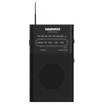 RADIO DAEWOO DW1027 NEGRA ANALOGICA 10