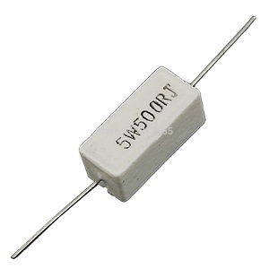 RESISTENCIA 500 OHMIOS 5 W. 277